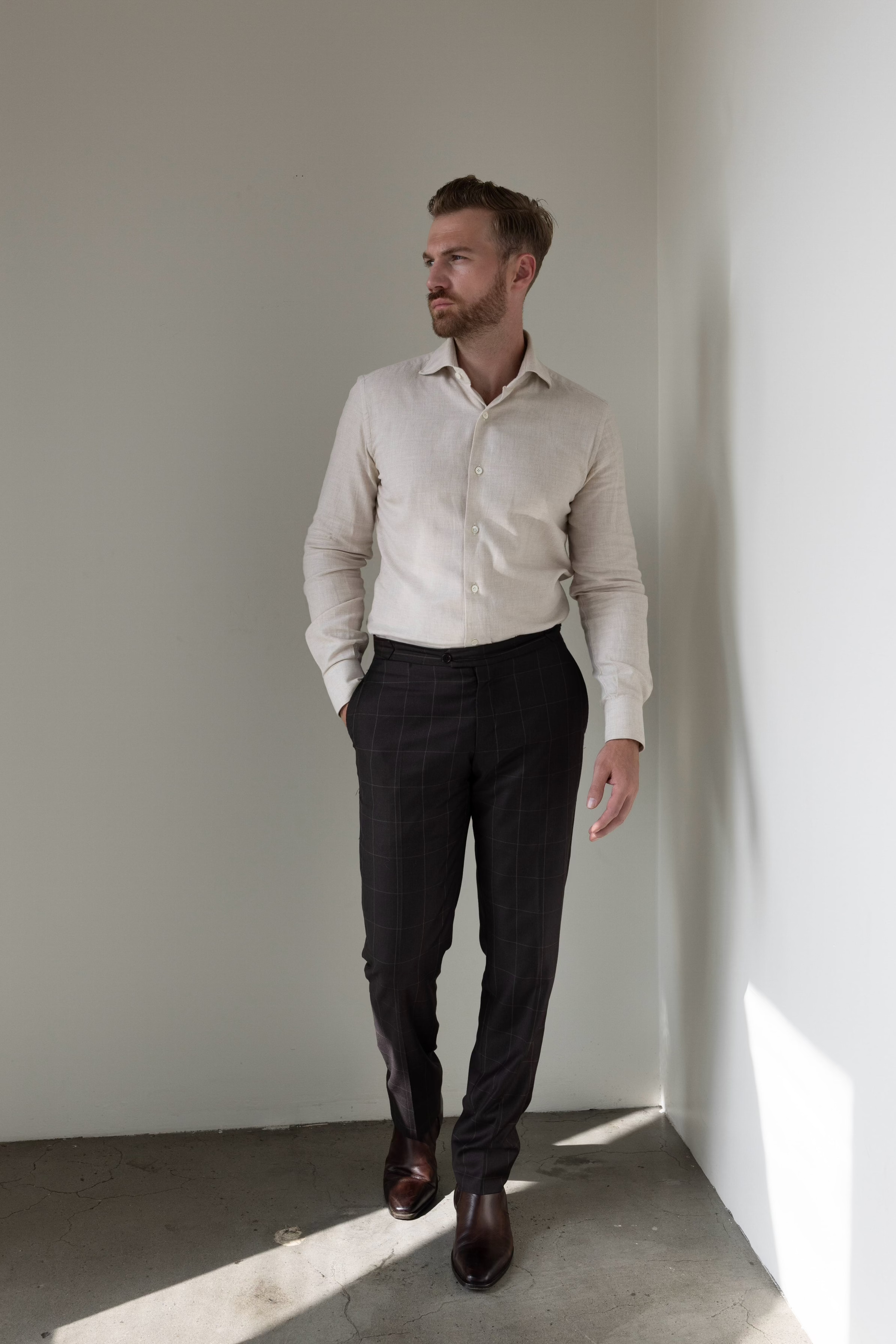 The Moretti Shirt | Parlour Beige