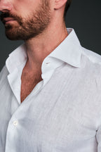 The Corso Linen Shirt | Ivory