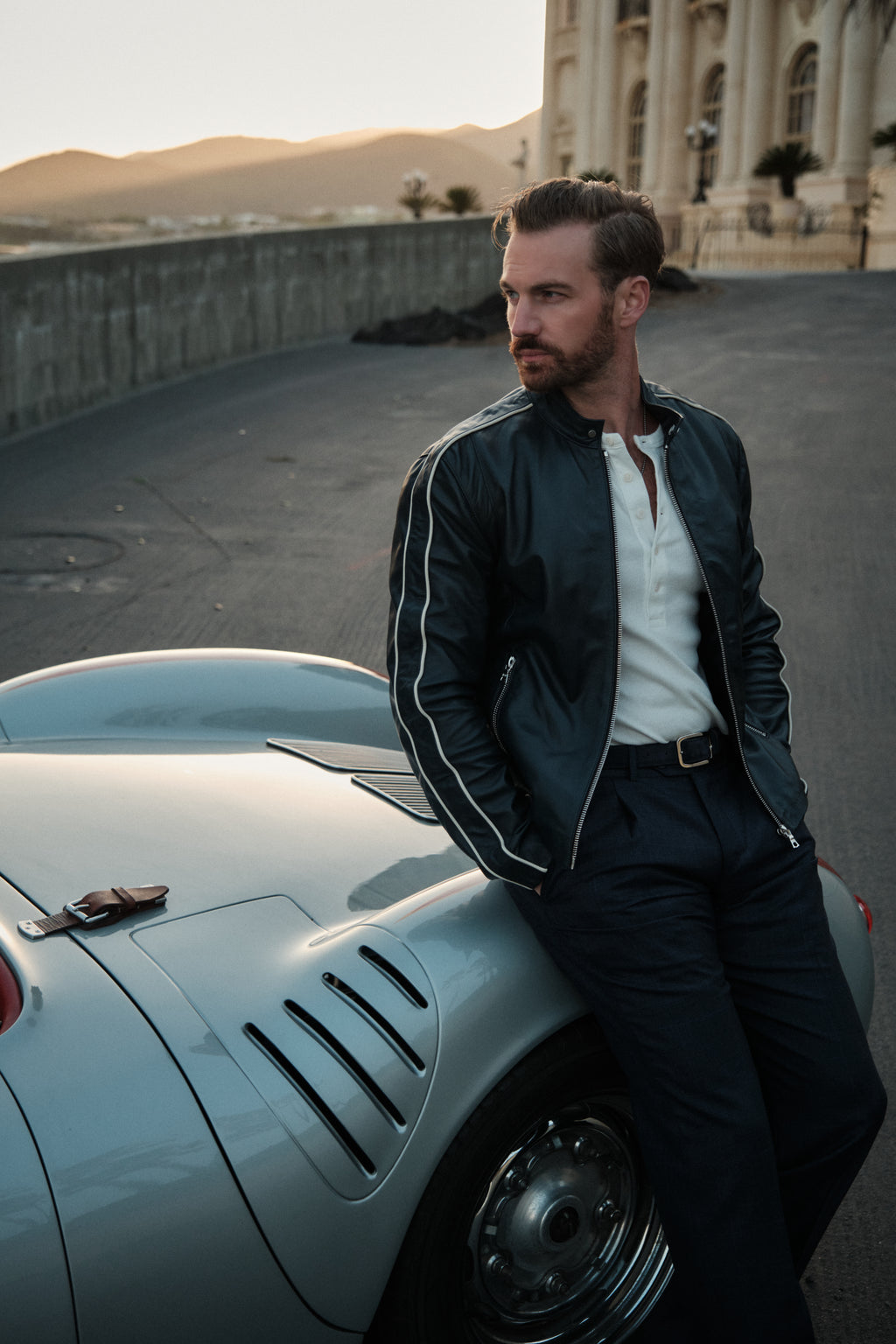 The Racing Jacket | Midnight Navy
