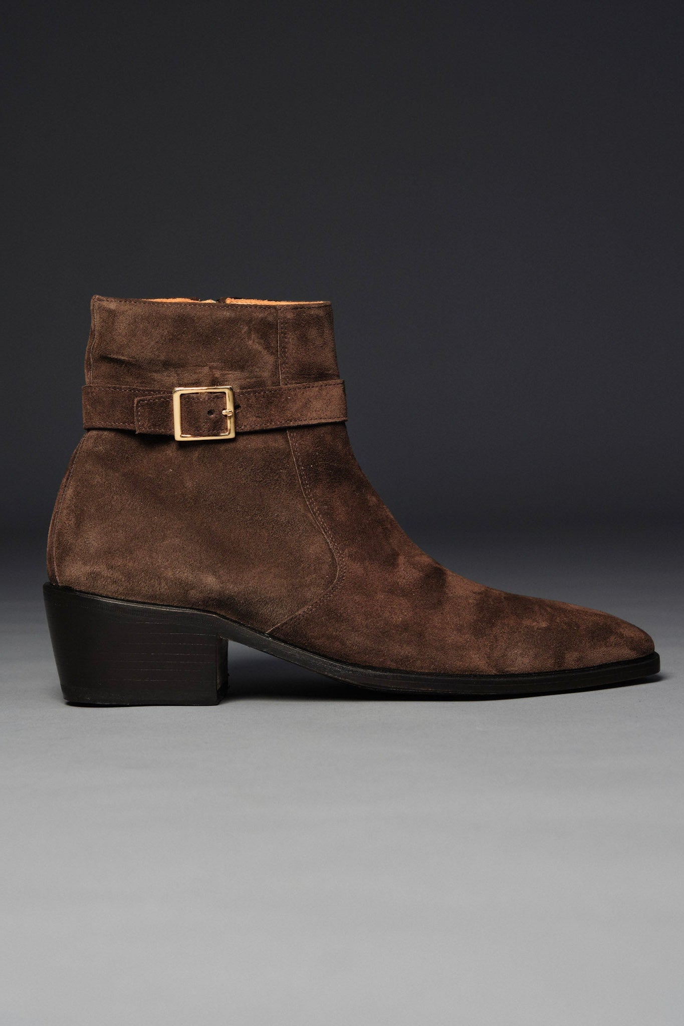 The Astor Suede Boot | Tobacco