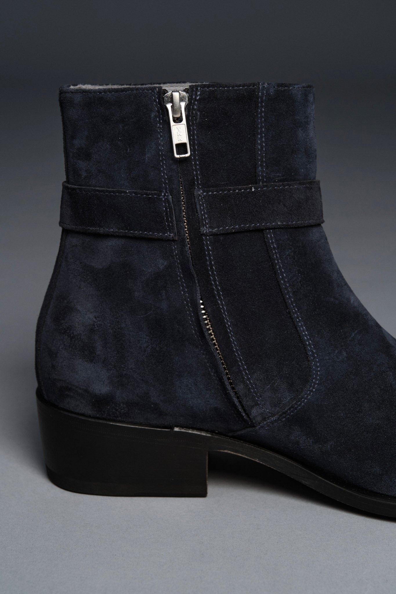 The Astor Suede Boot | Midnight Navy