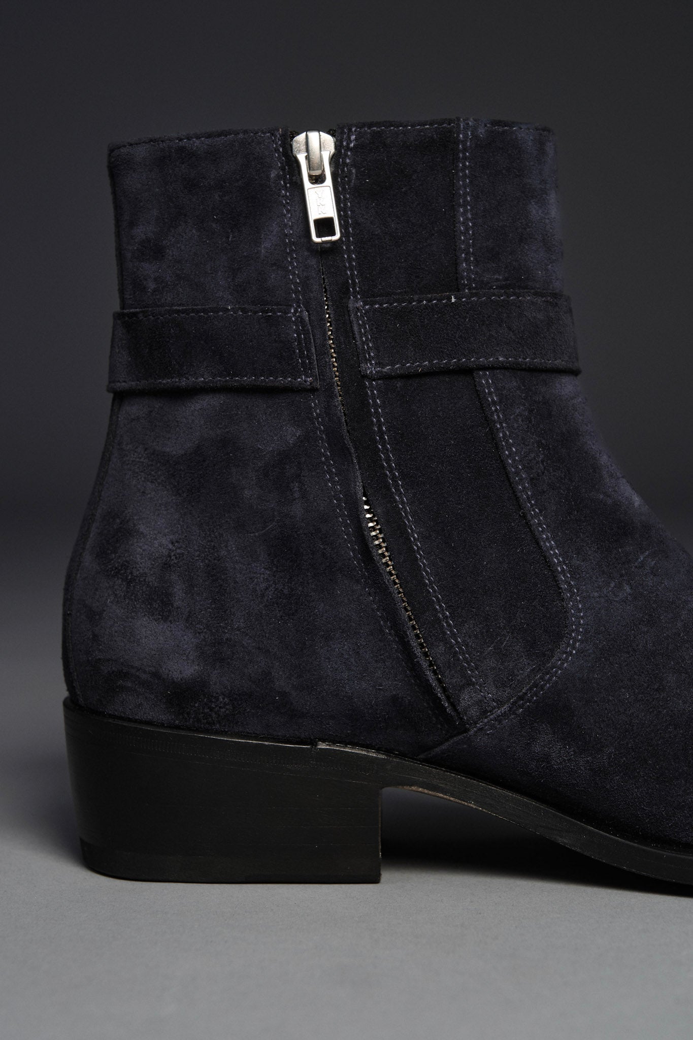 The Astor Suede Boot | Midnight Navy