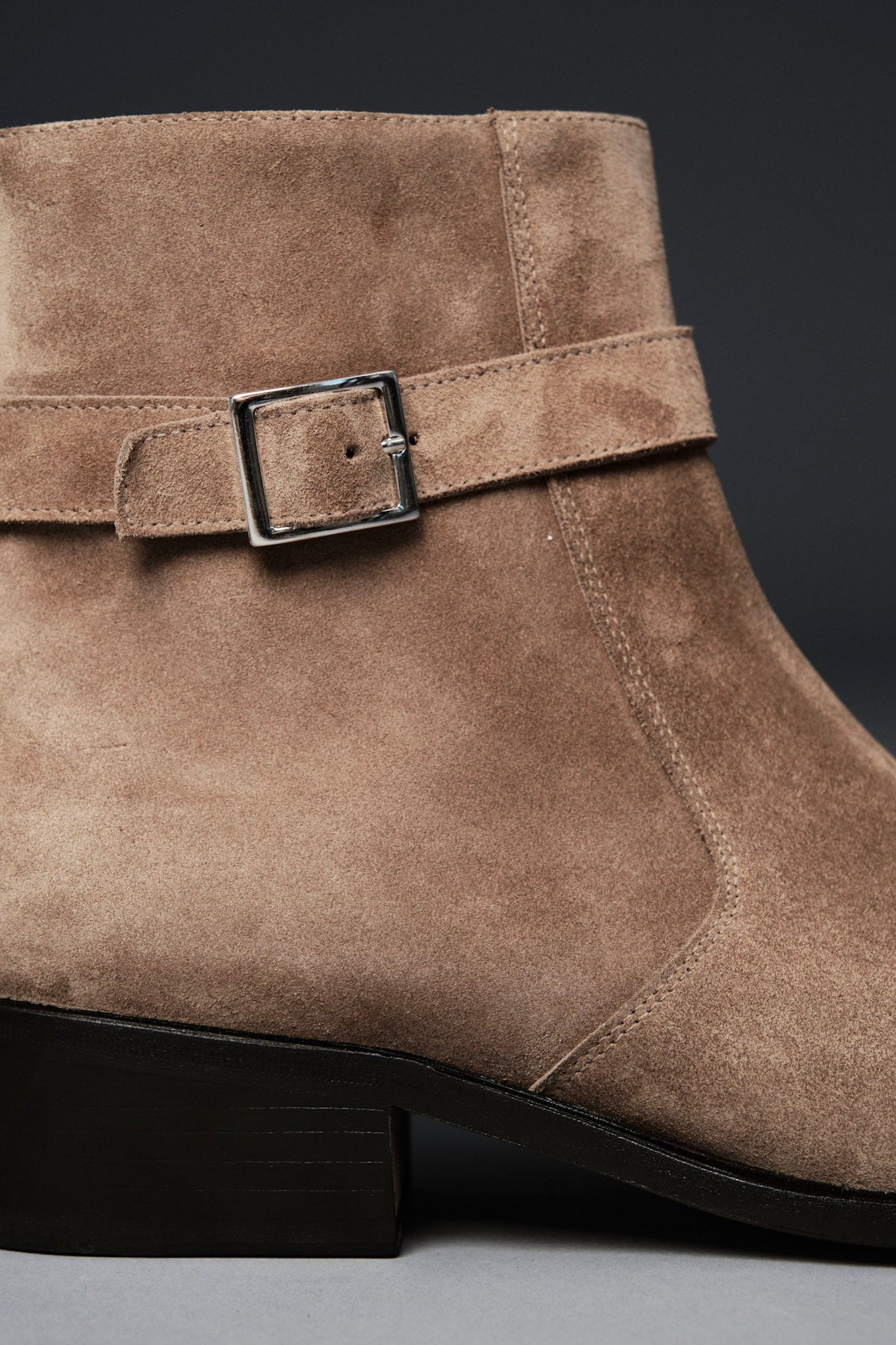 The Astor Suede Boot | Desert Taupe