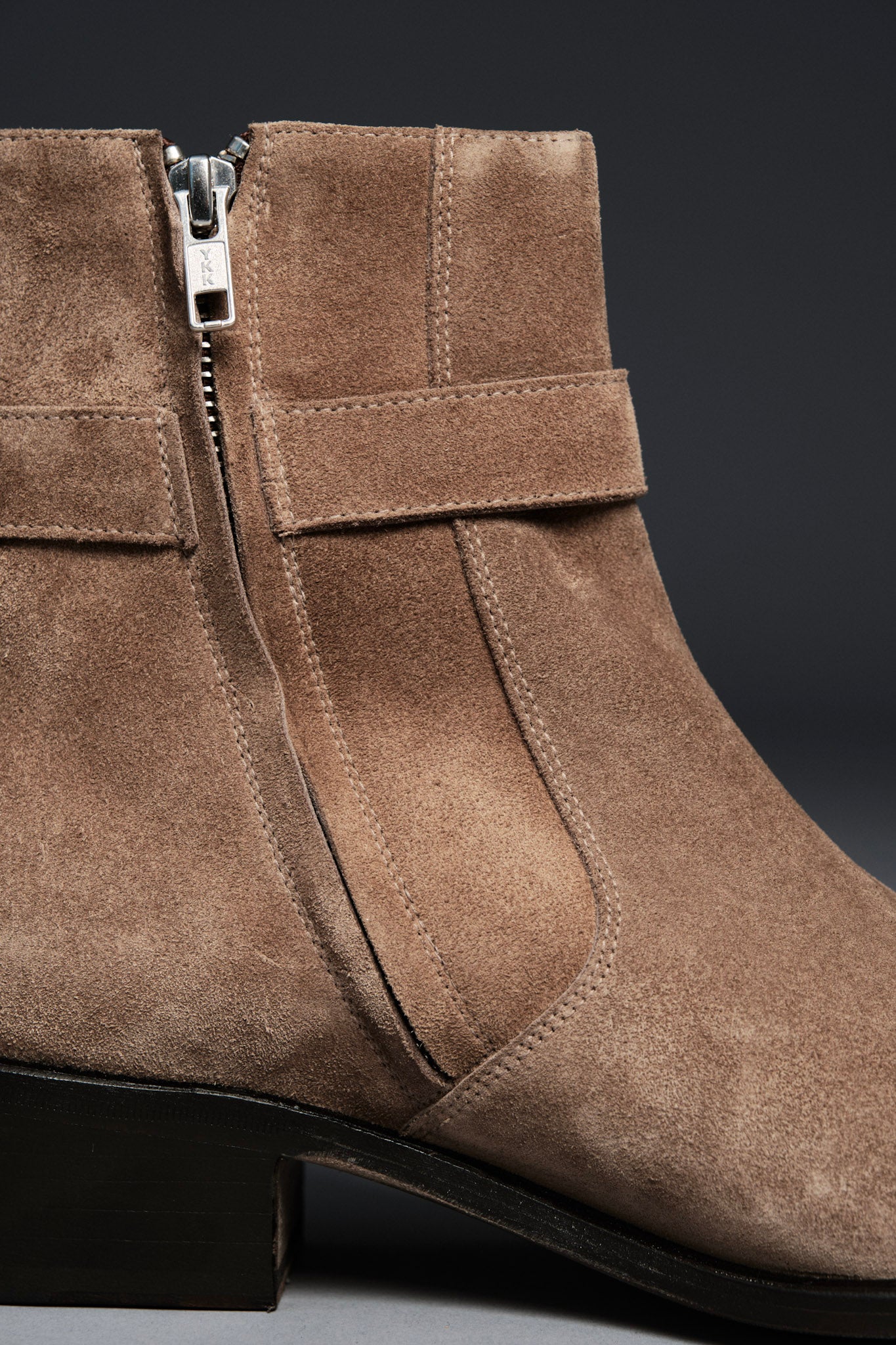 The Astor Suede Boot | Desert Taupe