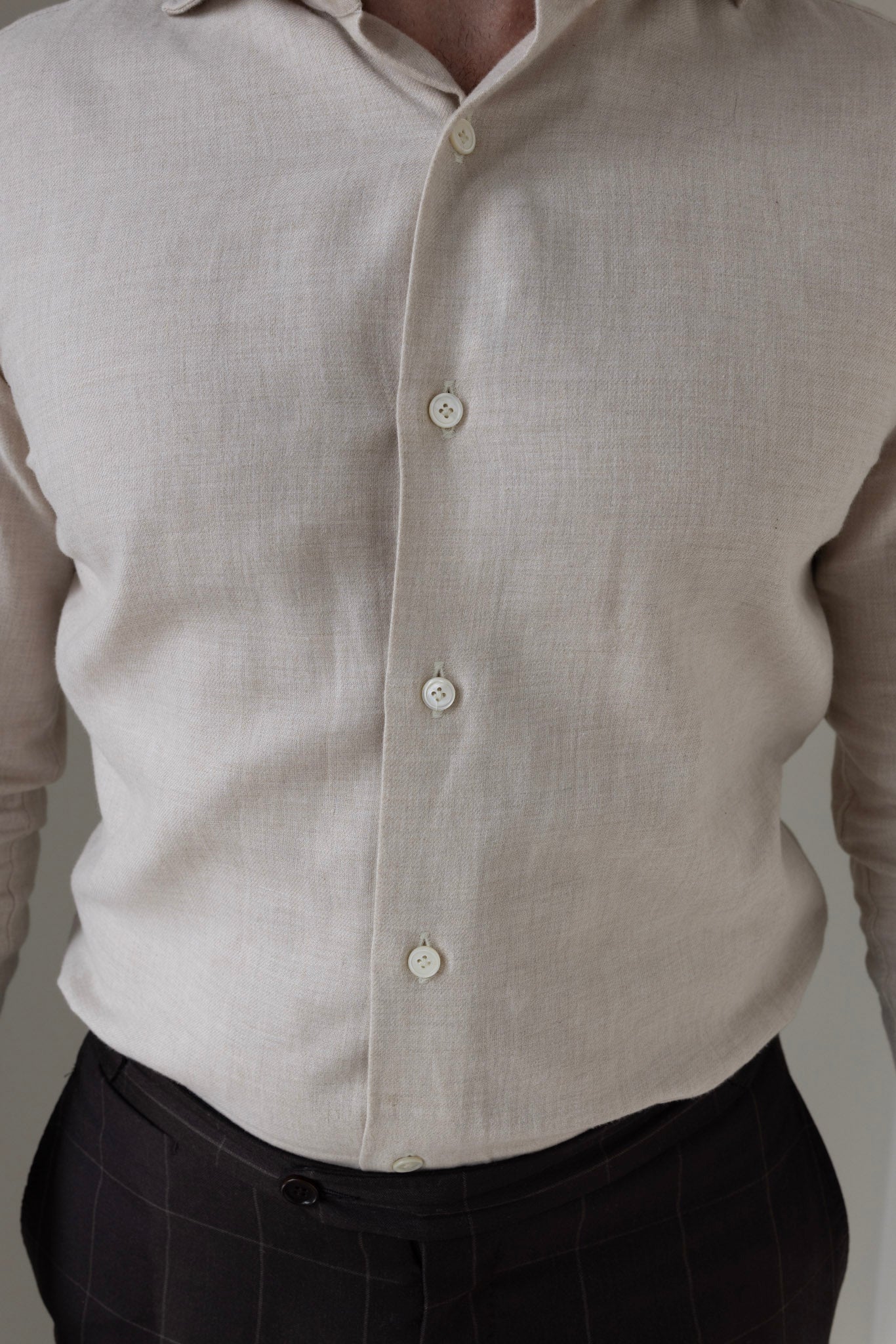 The Moretti Shirt | Parlour Beige