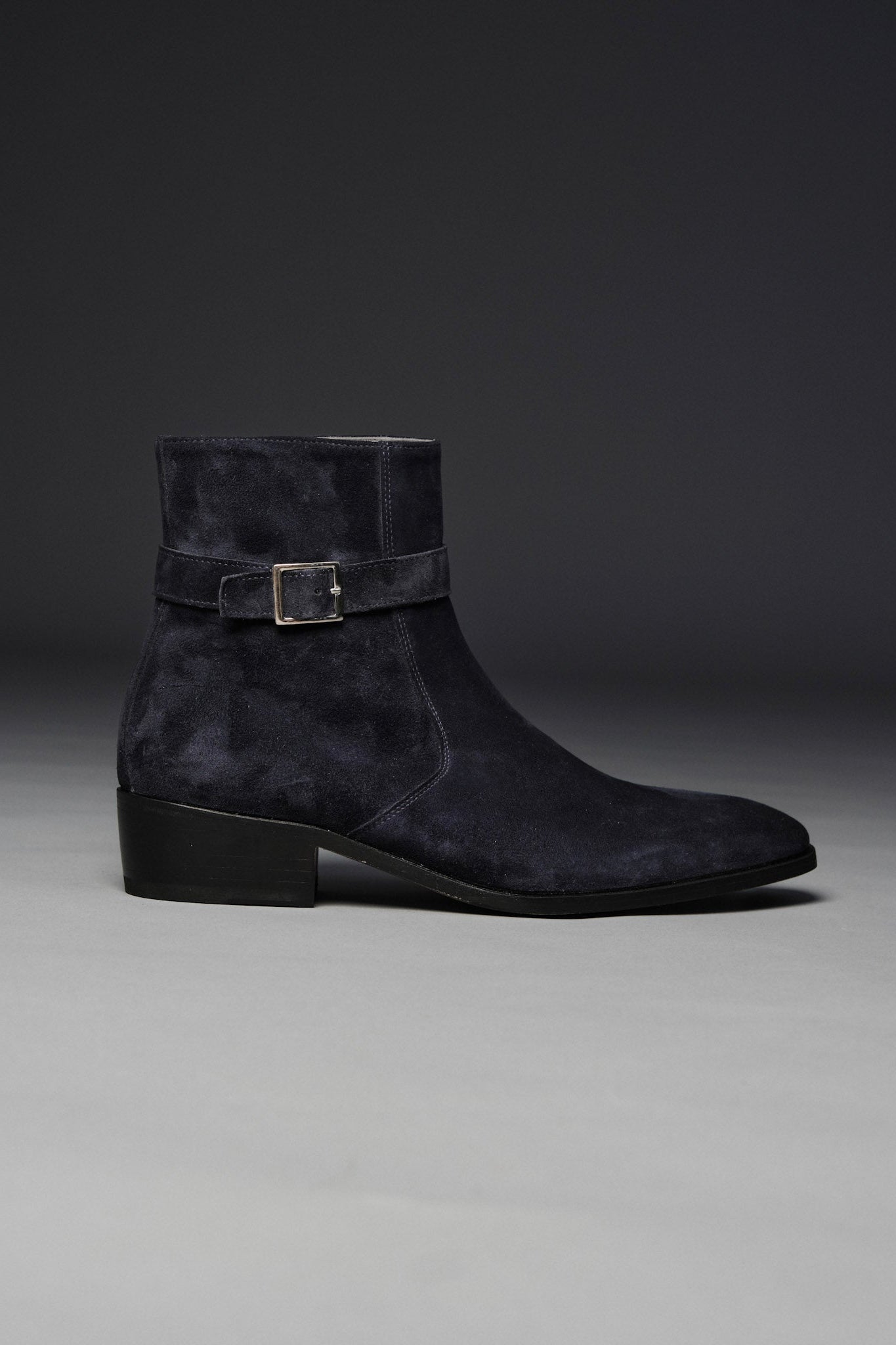 The Astor Suede Boot | Midnight Navy