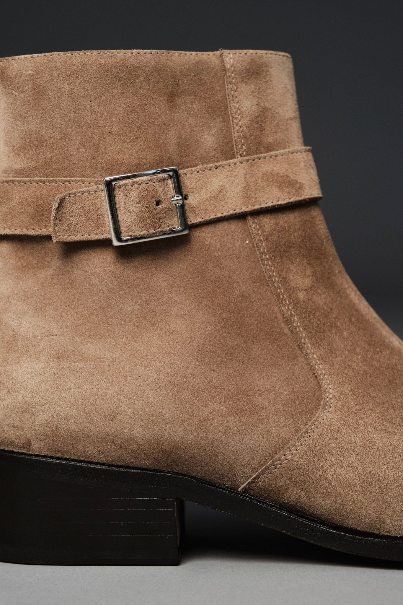 The Astor Suede Boot | Desert Taupe