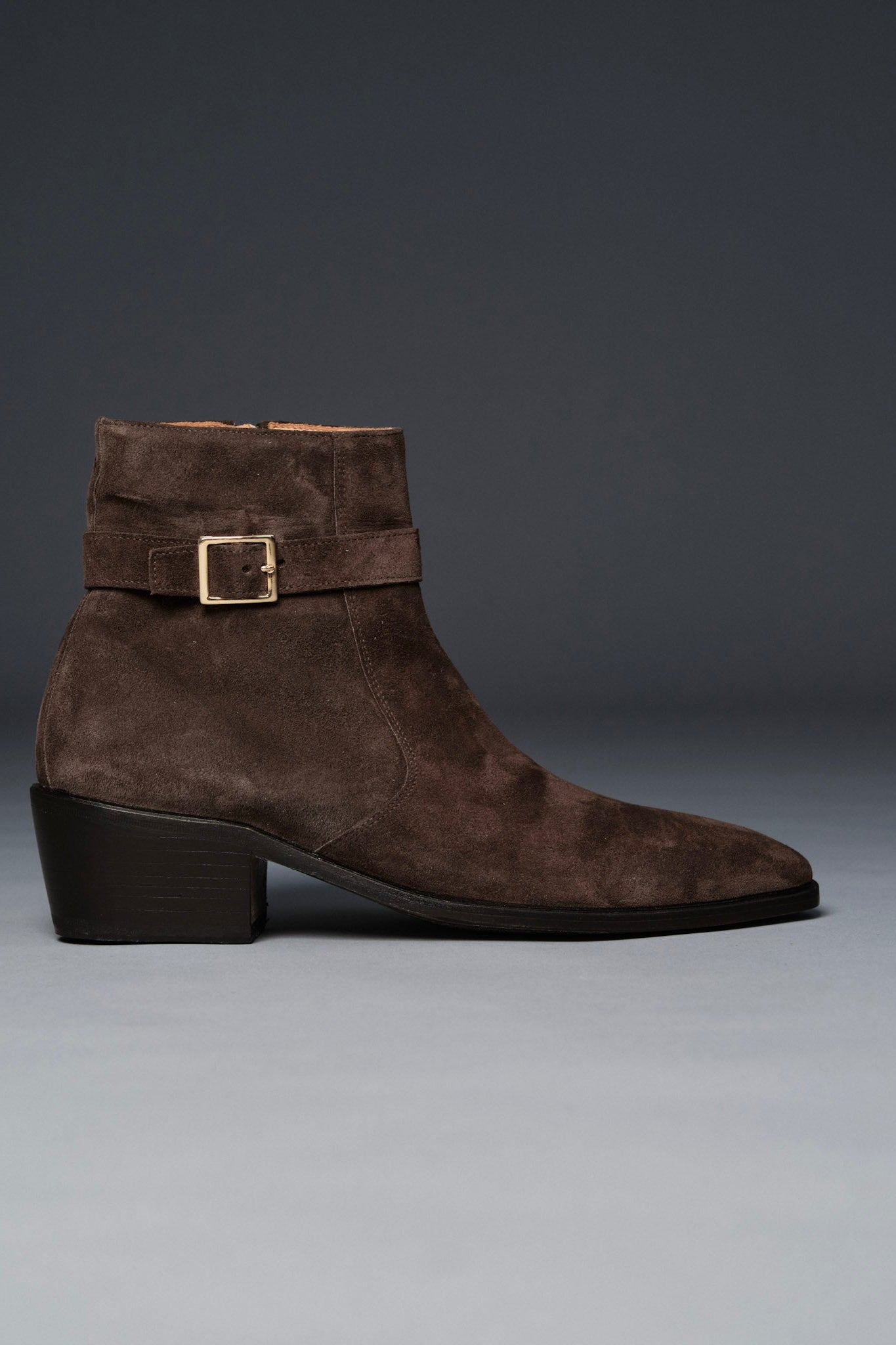 The Astor Suede Boot | Tobacco
