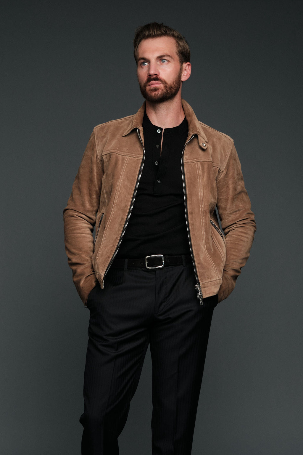 The Evening Jacket | Desert Taupe