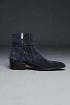 The Astor Suede Boot | Midnight Navy