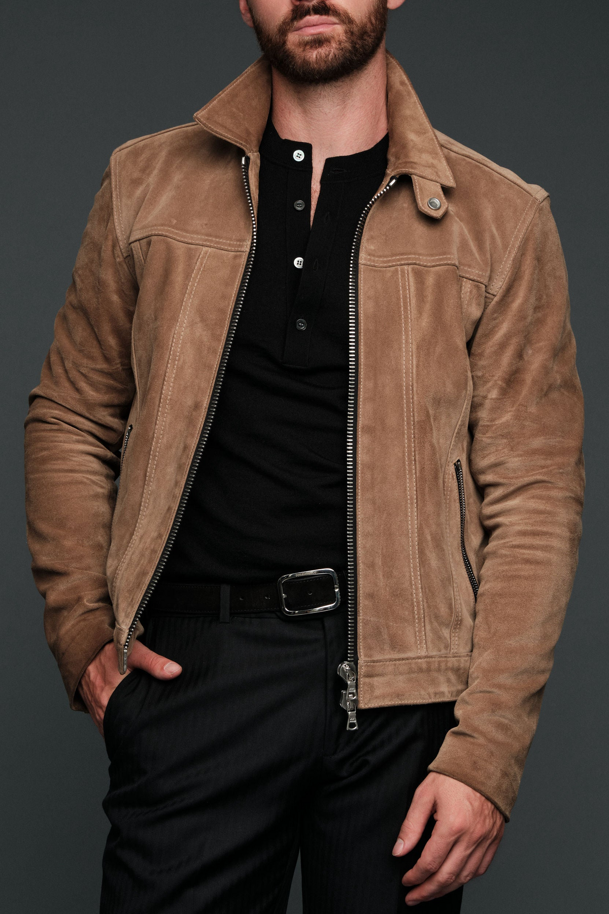 The Evening Jacket | Desert Taupe