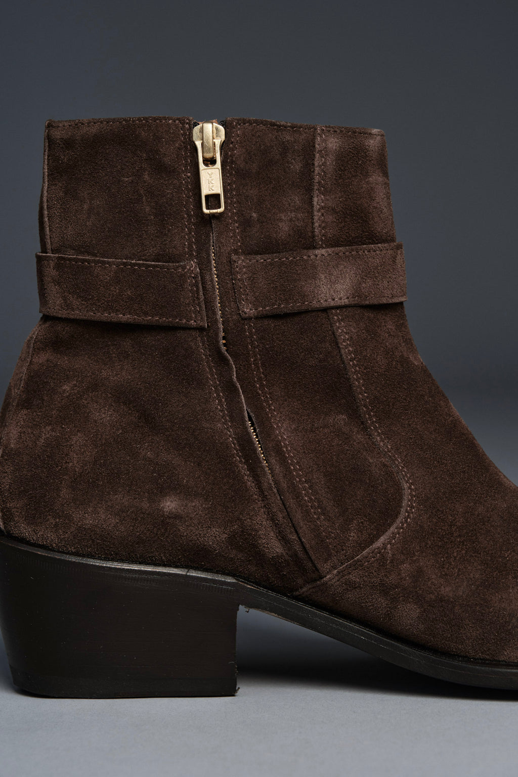 The Astor Suede Boot | Tobacco