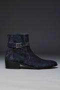 The Astor Suede Boot | Midnight Navy