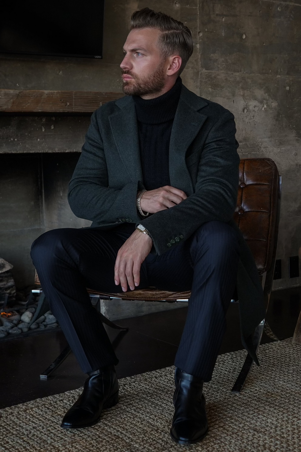 The Sterling Trouser | Black