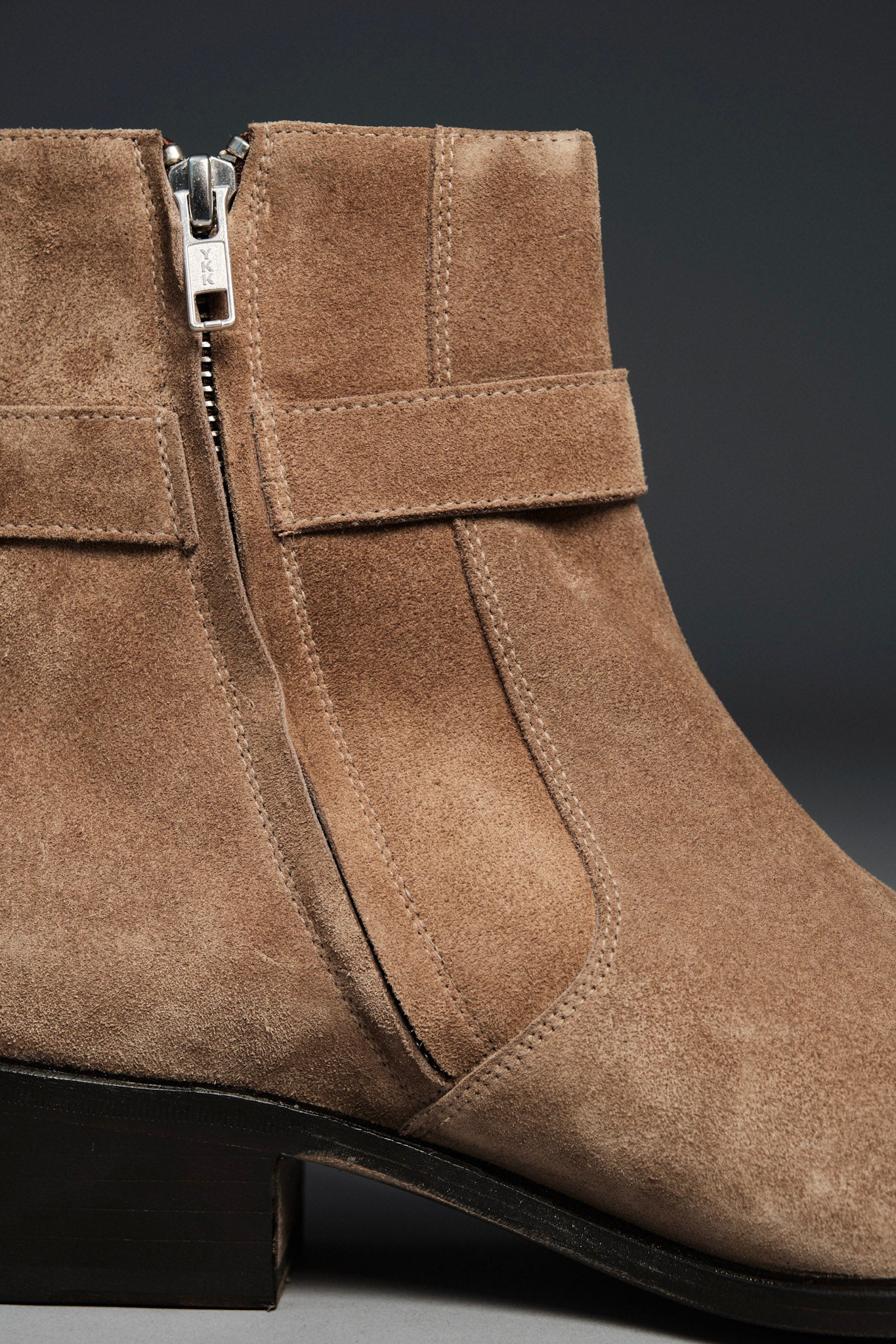 The Astor Suede Boot | Desert Taupe