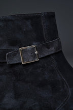 The Astor Suede Boot | Midnight Navy