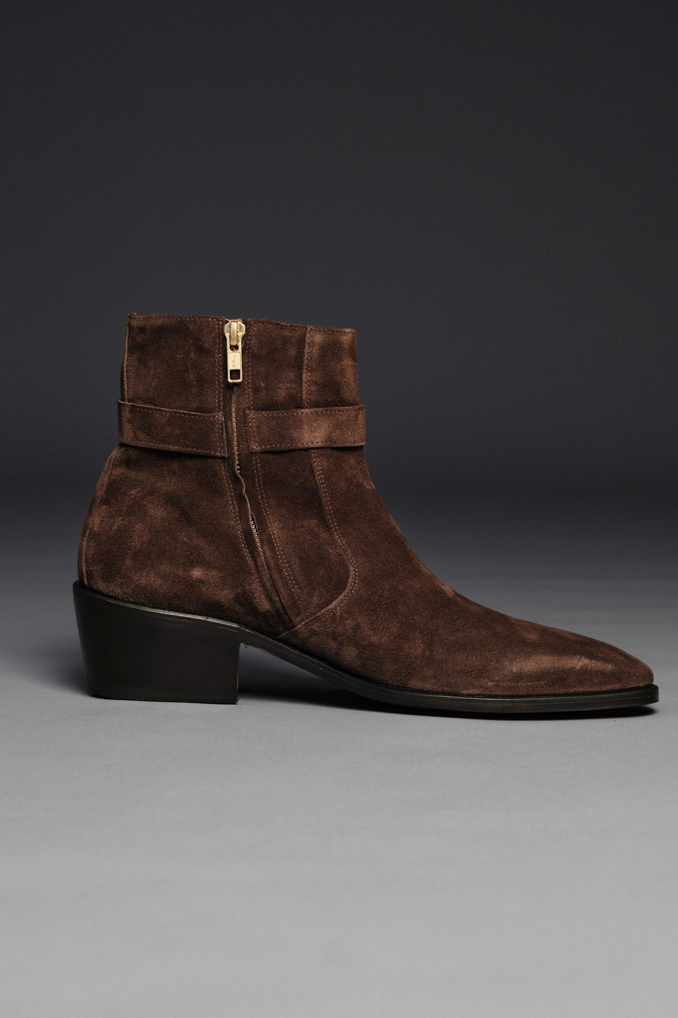The Astor Suede Boot | Tobacco