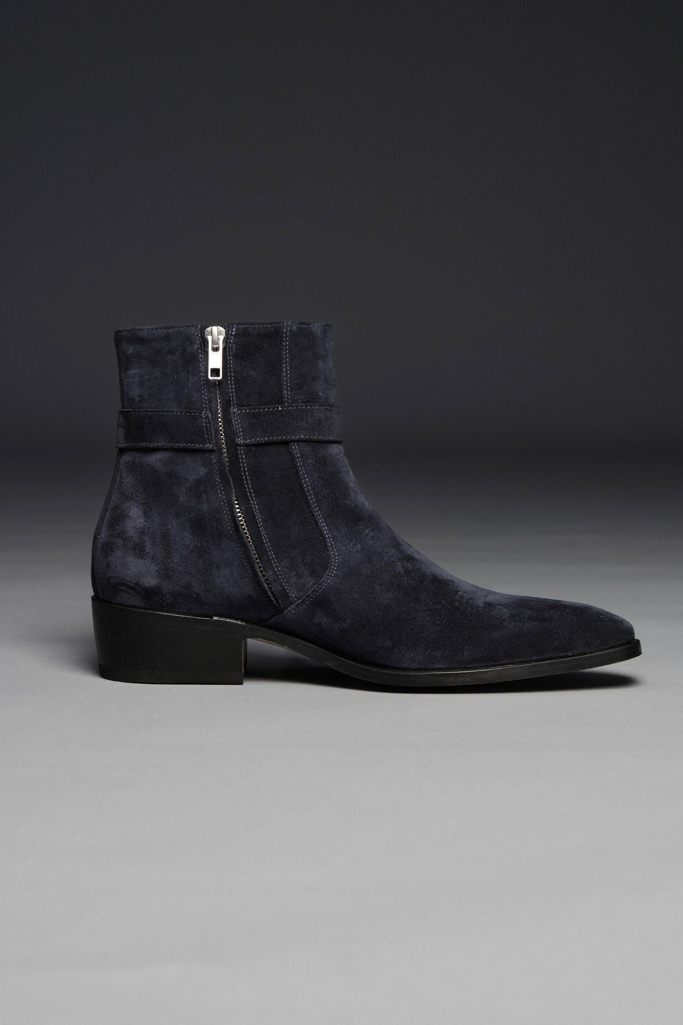 The Astor Suede Boot | Midnight Navy