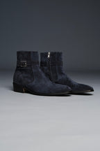 The Astor Suede Boot | Midnight Navy