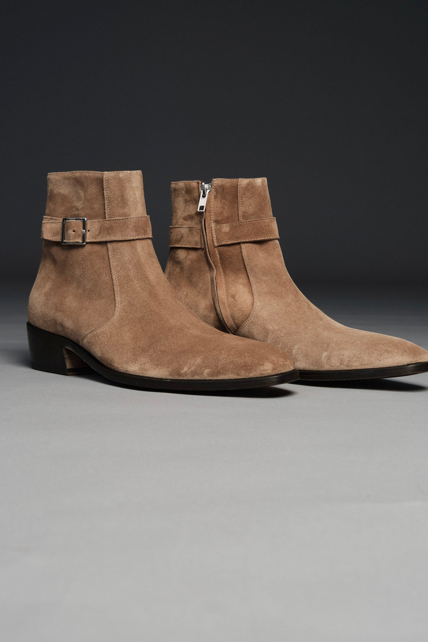 The Astor Suede Boot | Desert Taupe