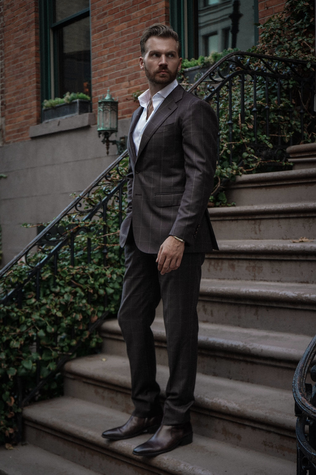 The Sartorio Blazer | Chestnut Brown