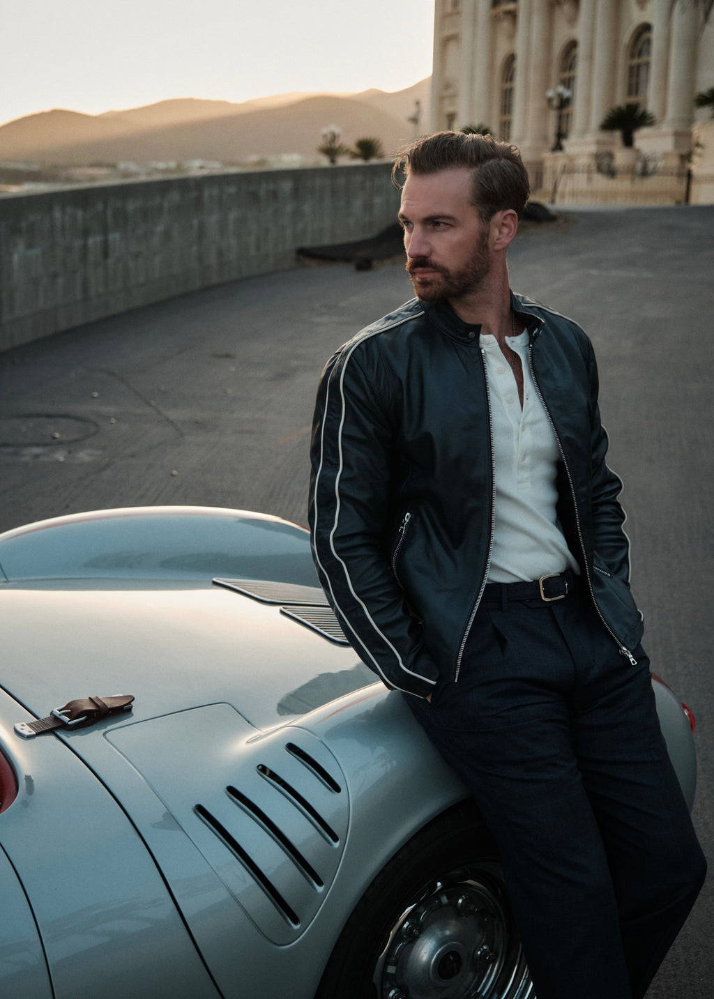 The Racing Jacket | Midnight Navy