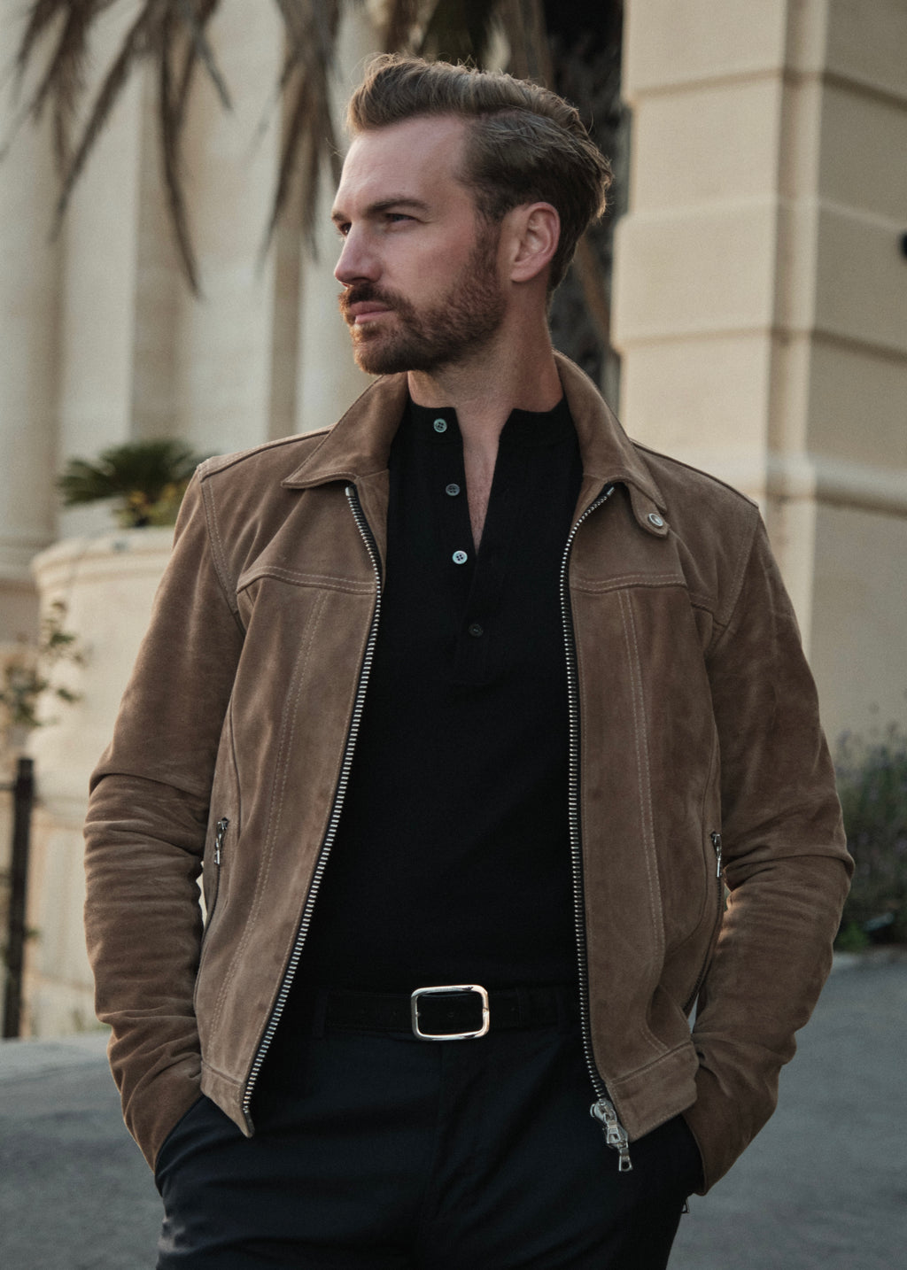 The Evening Jacket | Desert Taupe