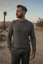 The Rosetti Sweater | Cinder Grey