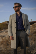 The Saviano | Ash-Ivory Houndstooth