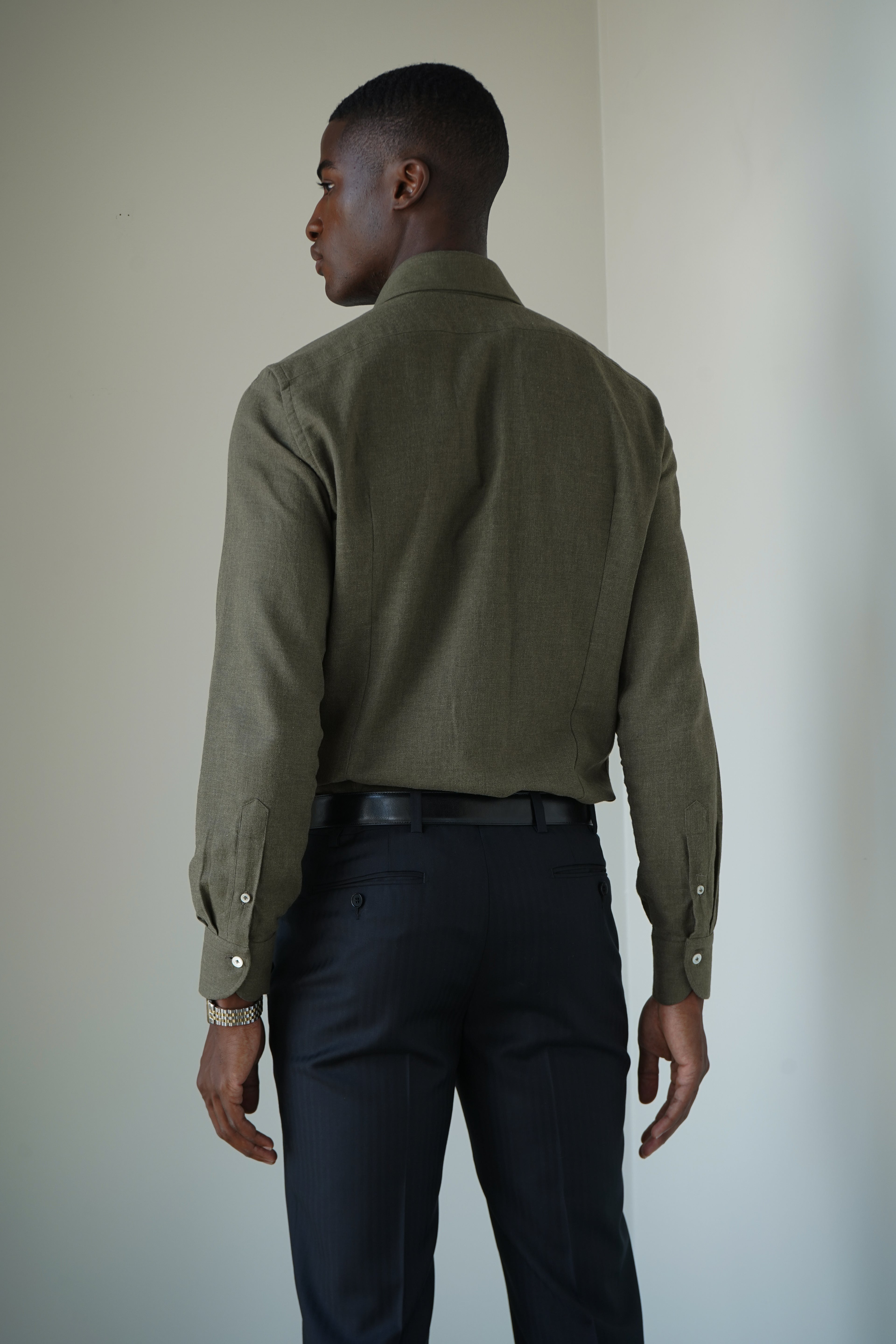 The Moretti Shirt | Dark Olive
