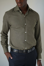 The Moretti Shirt | Dark Olive