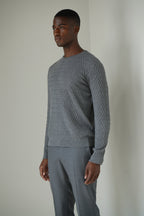 The Rosetti Sweater | Cinder Grey