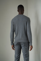 The Rosetti Sweater | Cinder Grey