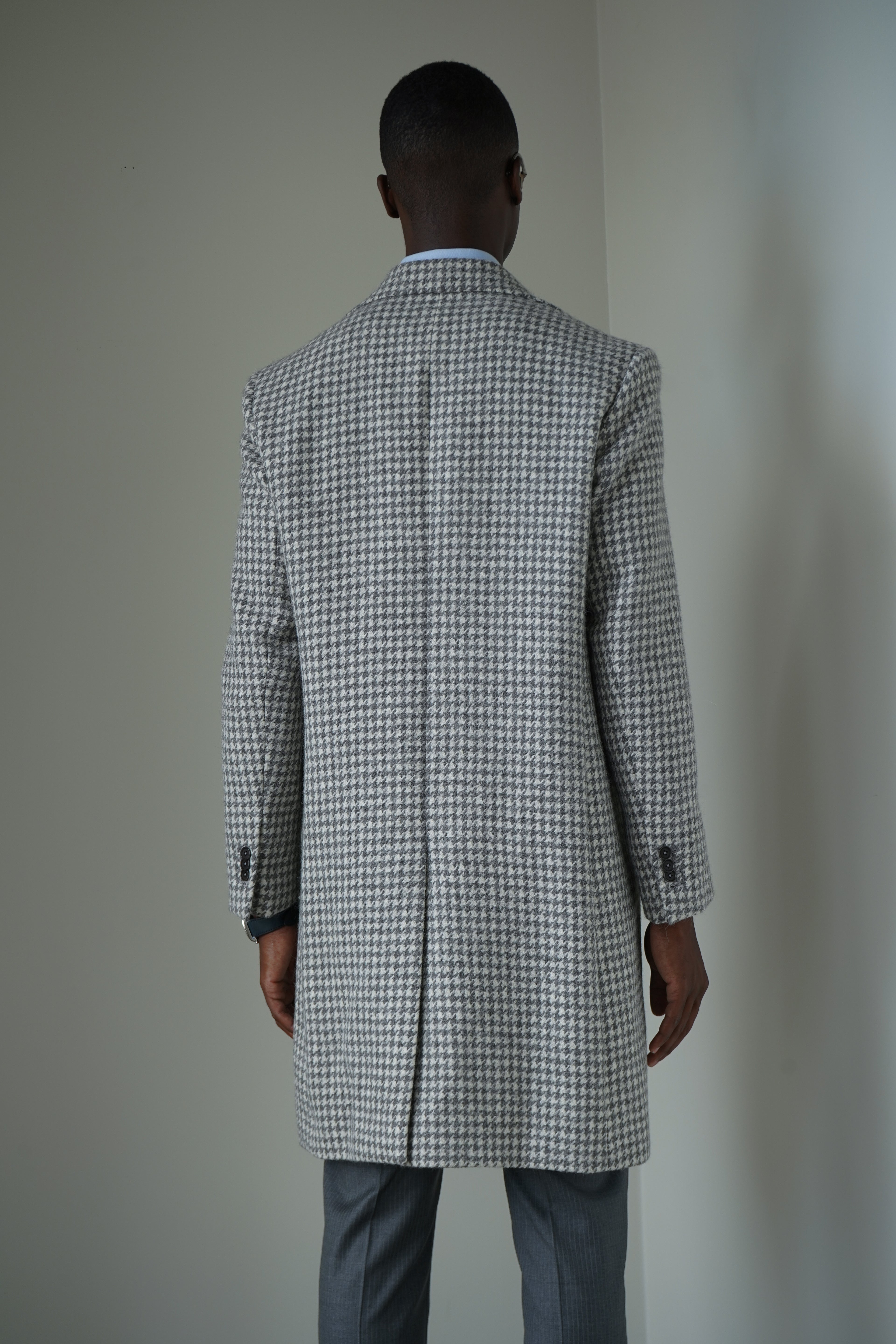 The Saviano | Ash-Ivory Houndstooth