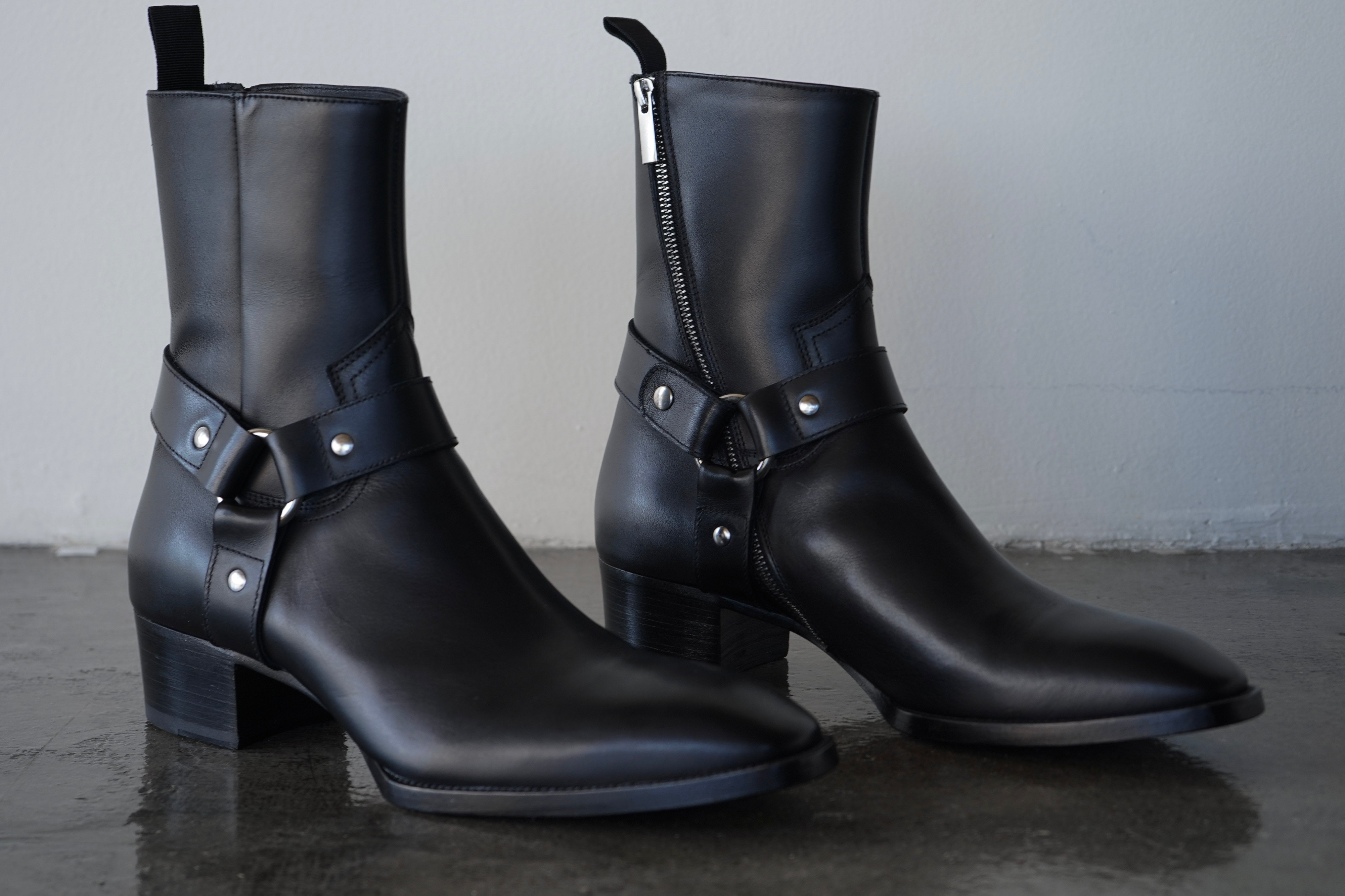 The Mercer Boot | Black Calf Leather