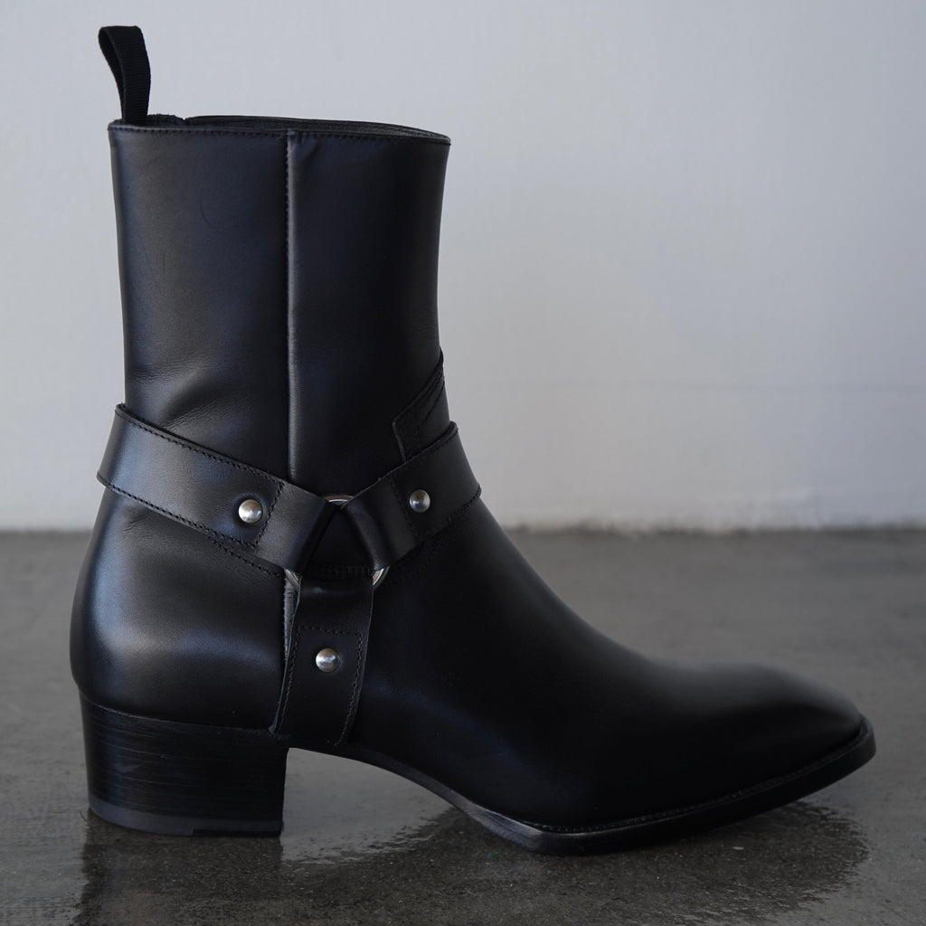 The Mercer Boot | Black Calf Leather
