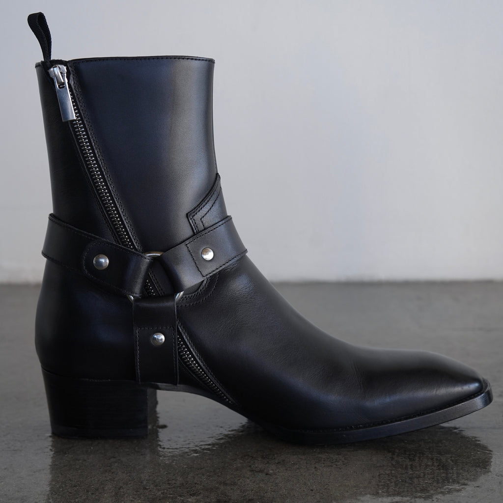 The Mercer Boot | Black Calf Leather