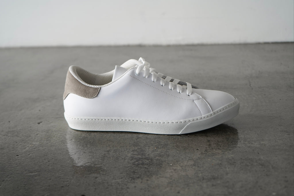 The Rowe Trainer | White Calf Leather