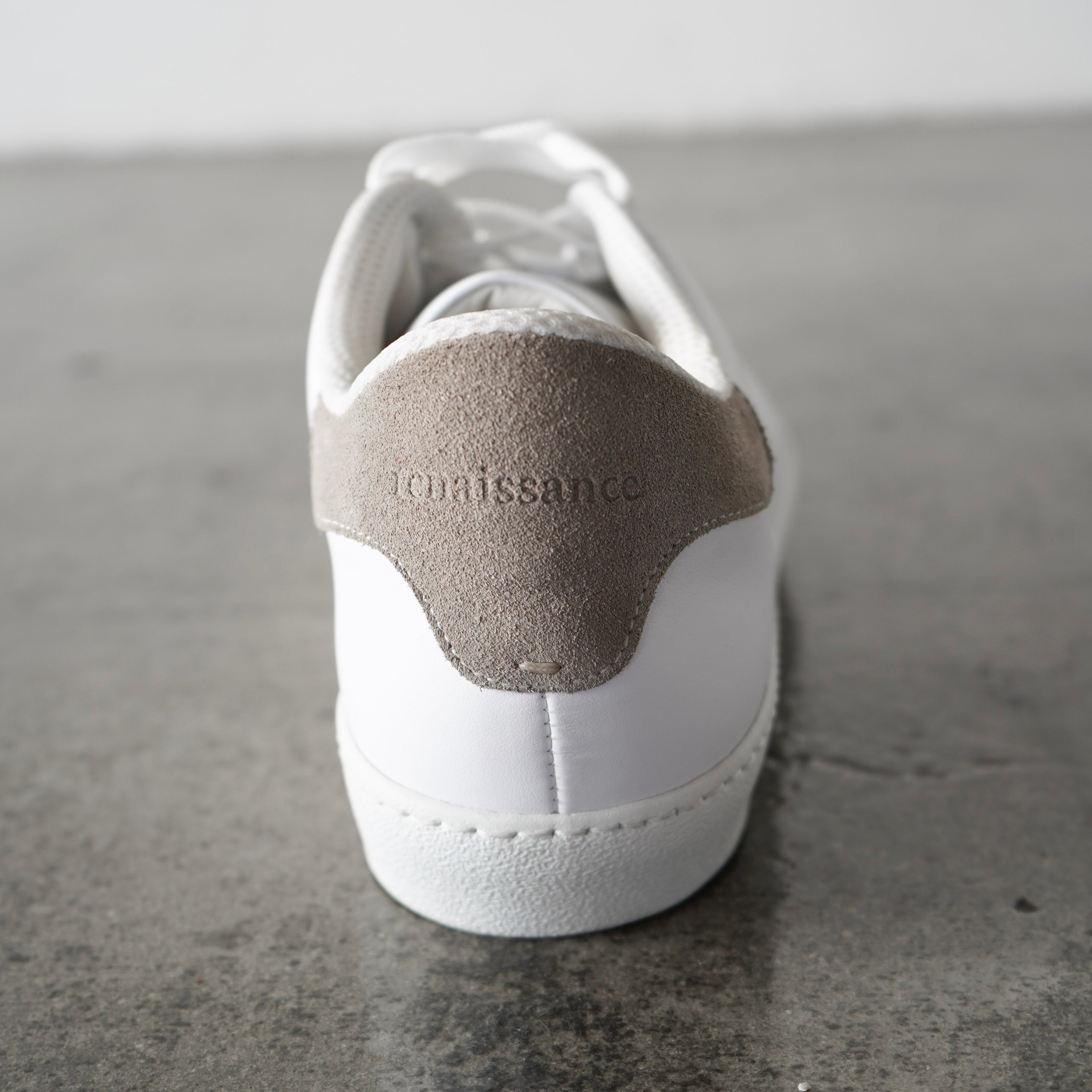 The Rowe Trainer | White Calf Leather