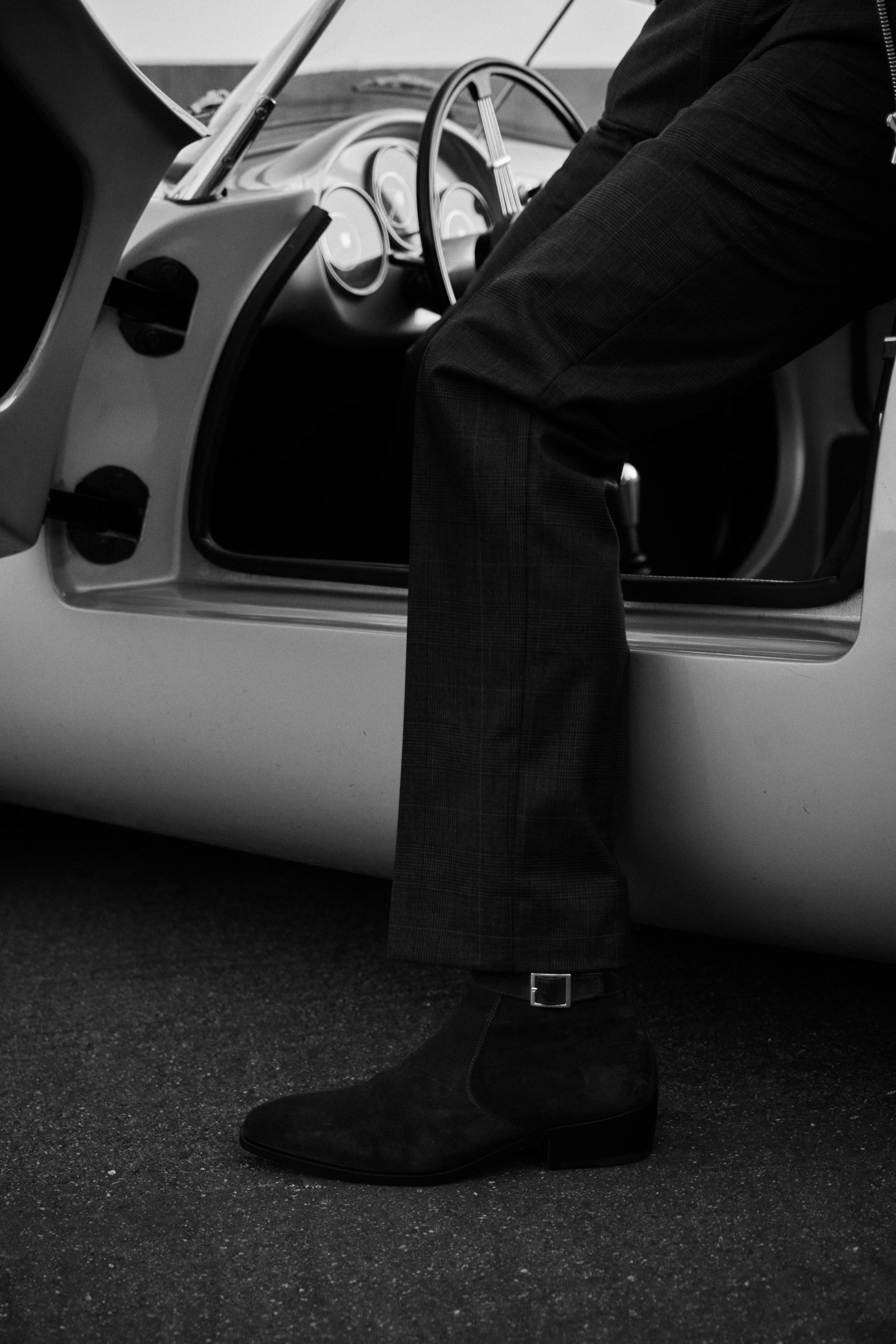 The Astor Suede Boot | Midnight Navy