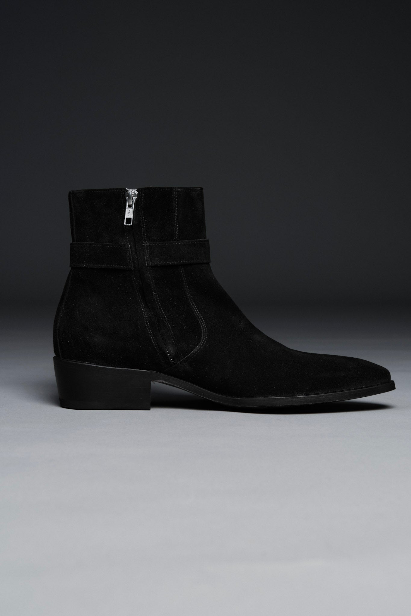 The Astor Suede Boot | Black
