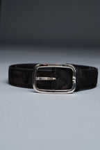 Astor Suede Belt | Black