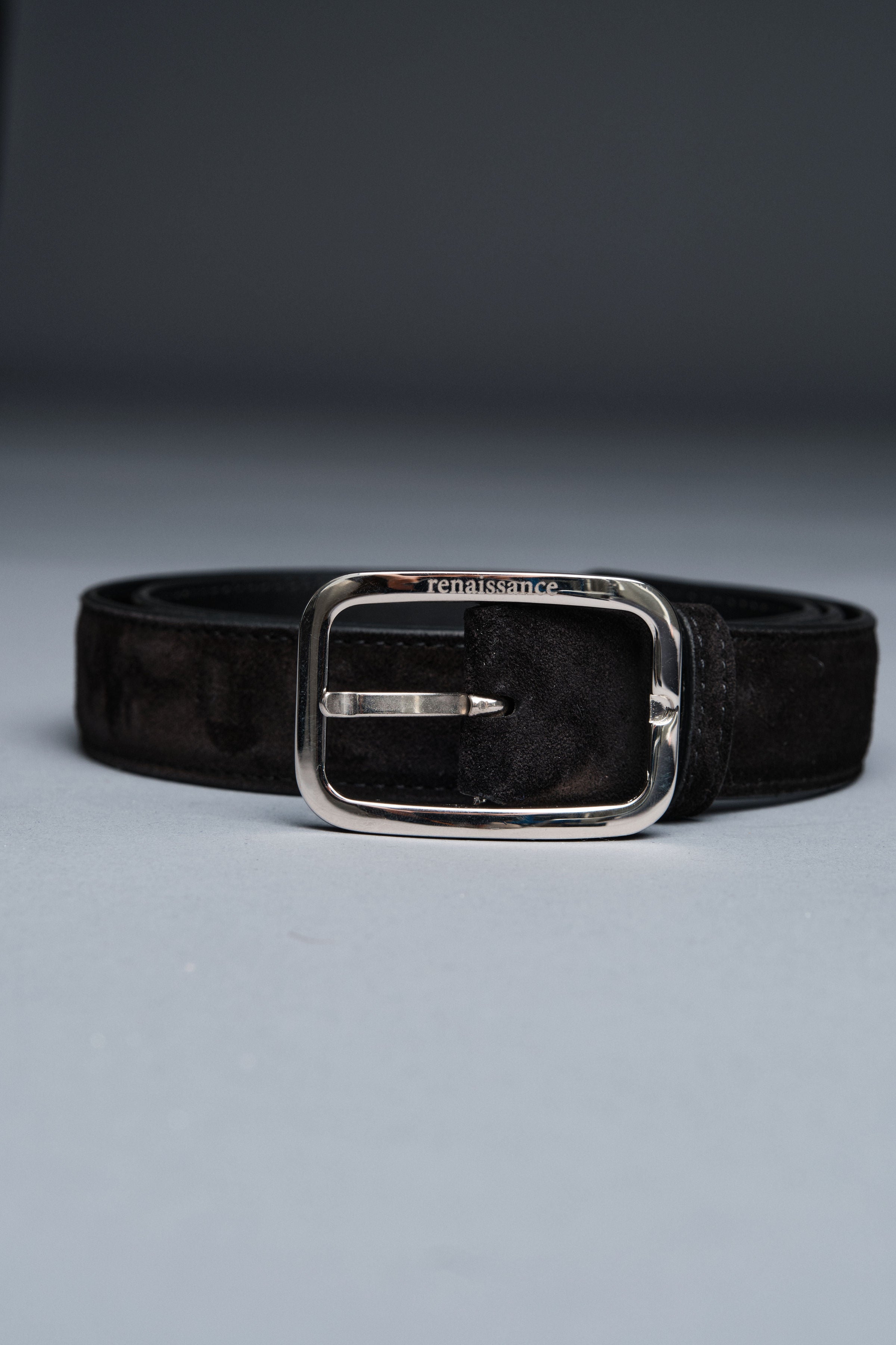 Astor Suede Belt | Black