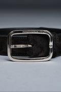 Astor Suede Belt | Black