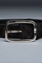 Astor Suede Belt | Black