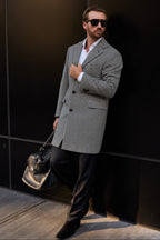 The Milano Brera Coat | Houndstooth
