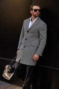 The Milano Brera Coat | Houndstooth