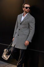 The Milano Brera Coat | Houndstooth