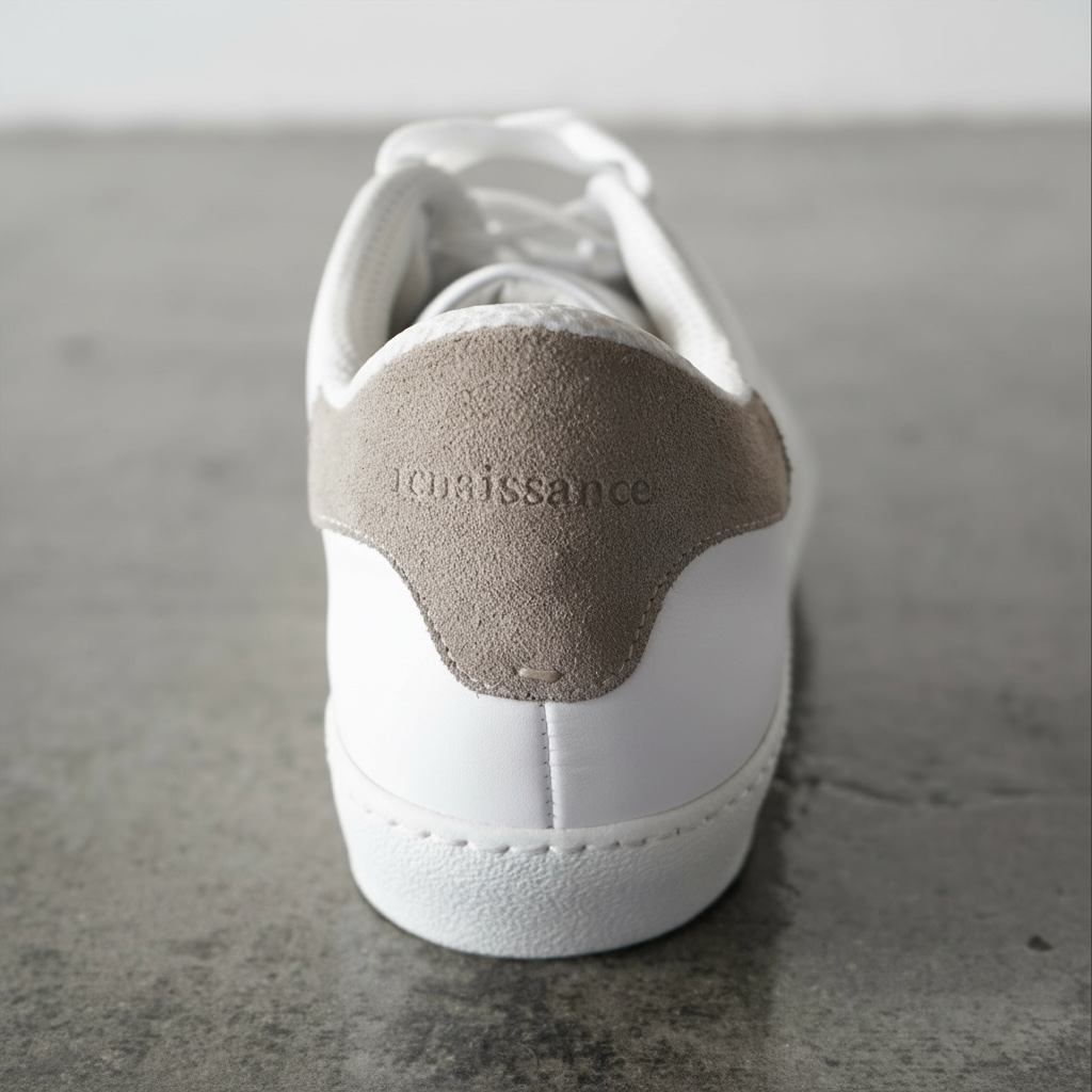 The Rowe Trainer | White Calf Leather