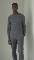 The Rosetti Sweater | Cinder Grey